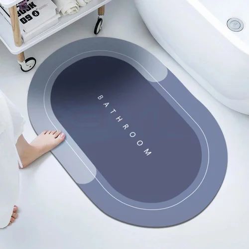 3D Flower Desing Bathroom Rugs Non Slip Bath Mat, Quick-Drying Bathroom Mats Cute Extra Soft Absorbent