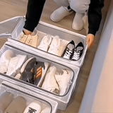 Foldable Transparent Storage Box for Shoes, Toys, Clothes, Books