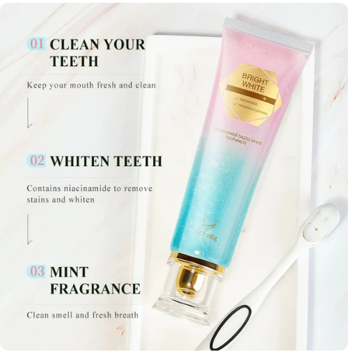 Niacinamide Whitening Toothpaste -  For Healthier & Whiter Teeth